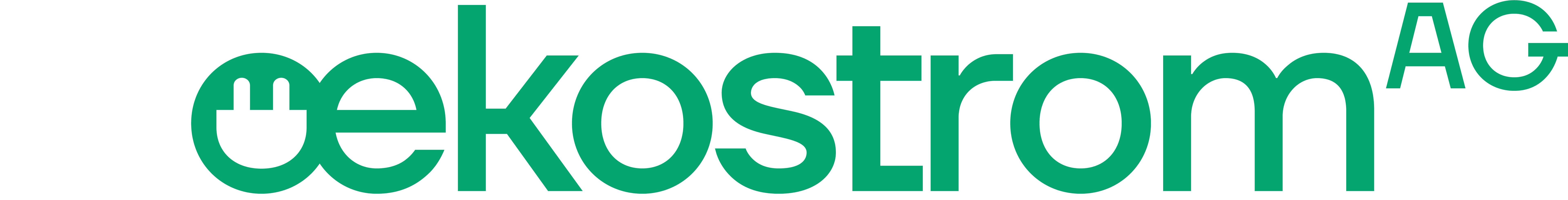 oekostrom AG – 100 % öko, 100 % fair Logo